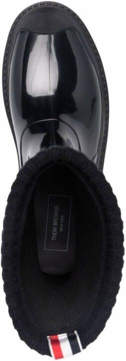 Thom Browne Regenlaarzen Zwart