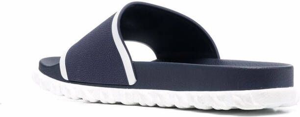 Thom Browne Slippers met kabelzool Blauw