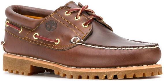 Timberland Bootschoenen met chunky zool Bruin