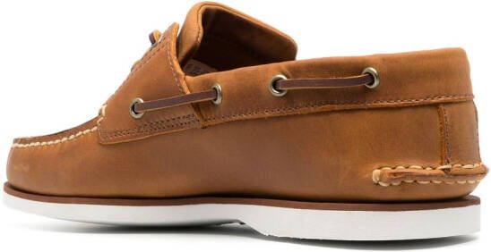 Timberland Leren bootschoenen Bruin