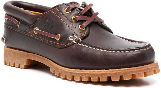 Timberland Leren loafers Bruin