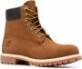 Timberland Leren veterlaarzen Bruin - Thumbnail 1