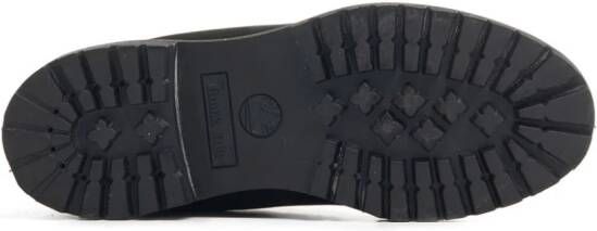 Timberland Suède enkellaarzen met vlakken Zwart