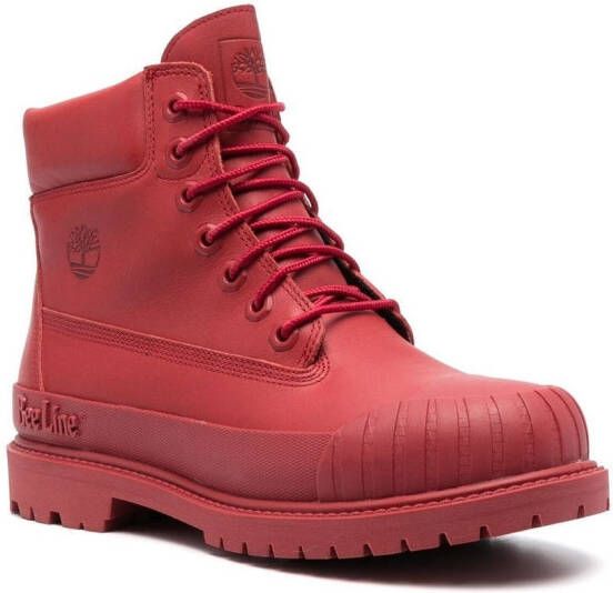Timberland x Bee Line Gum laarzen Rood