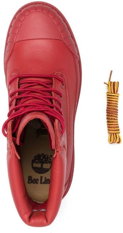Timberland x Bee Line Gum laarzen Rood