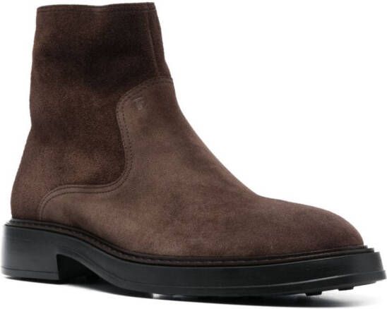 Tod's Suède laarzen Bruin