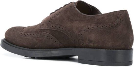 Tod's Brogues met veters Bruin