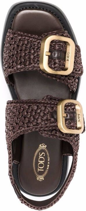 Tod's Chunky sandalen Bruin