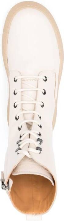 Tod's Enkellaarzen met veters Beige