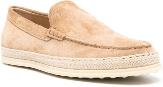 Tod's Espadrille loafers Beige