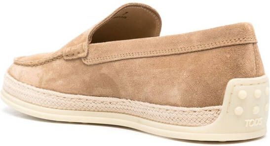 Tod's Espadrille loafers Beige