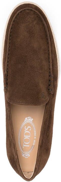 Tod's Espadrille loafers Bruin
