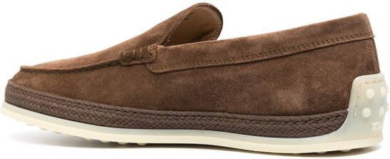 Tod's Espadrille loafers Bruin