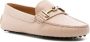 Tod's Gommini loafers met T-ring Beige - Thumbnail 2