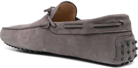 Tod's Gommino suède loafers Grijs