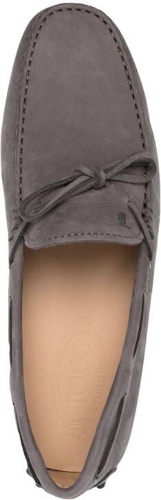 Tod's Gommino suède loafers Grijs