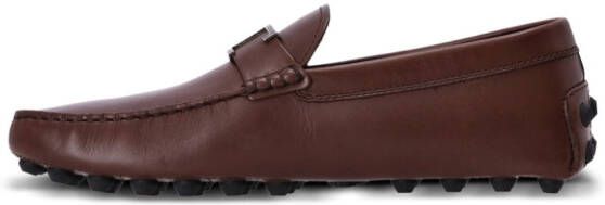 Tod's Gommino leren loafers Bruin