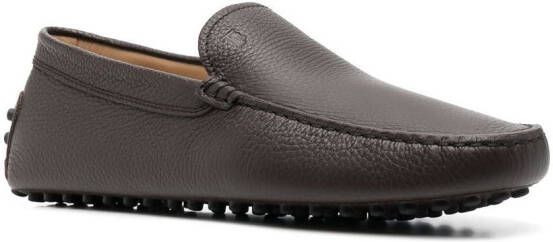 Tod's Gommino leren loafers Bruin