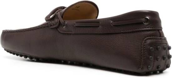 Tod's Gommino leren loafers Bruin