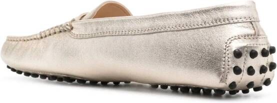 Tod's Gommino leren loafers Goud