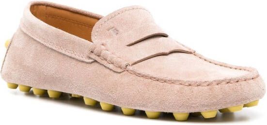 Tod's Gommino suède loafers Beige