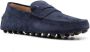 Tod's Gommino suède loafers Blauw - Thumbnail 2