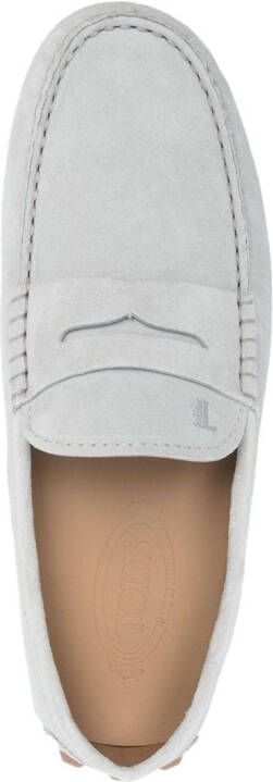 Tod's Gommino suède loafers Grijs