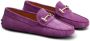 Tod's Gommino suède loafers Paars - Thumbnail 2