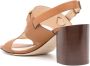 Tod's Kate leren sandalen Bruin - Thumbnail 3