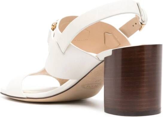 Tod's Kate leren sandalen Wit