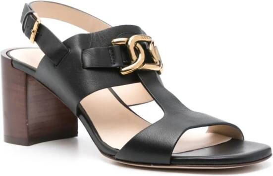 Tod's Kate 75mm sandalen Zwart