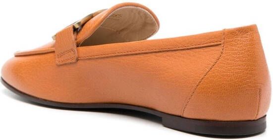 Tod's Kate leren loafers Oranje