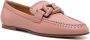 Tod's Kate loafers met gevlochten detail Roze - Thumbnail 2