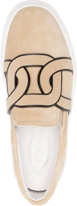 Tod's Kate slip-on sneakers Beige