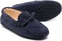 Tod's Kids Suède loafers Blauw - Thumbnail 2