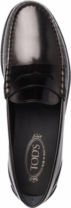 Tod's Klassieke loafers Zwart