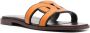 Tod's Sandalen met leren logoband Oranje - Thumbnail 2