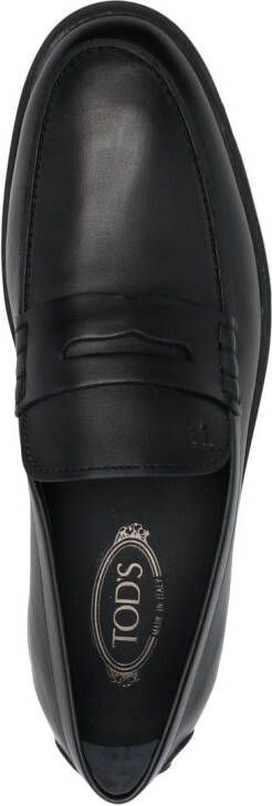 Tod's Leren loafers Zwart