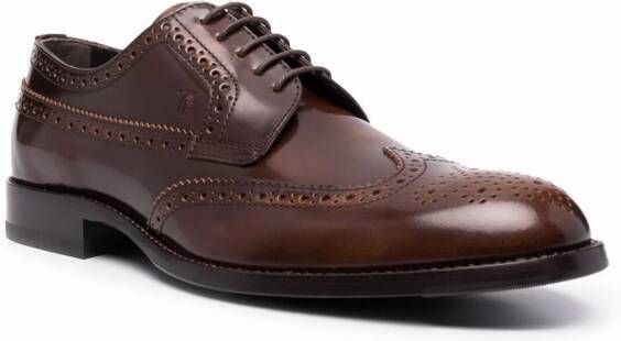 Tod's Leren brogues Bruin