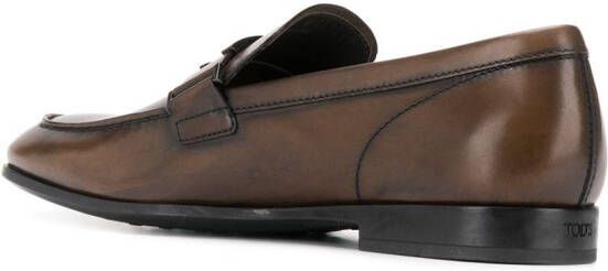 Tod's Leren loafers Bruin