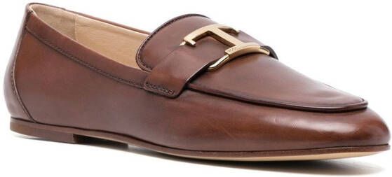 Tod's Leren loafers Bruin