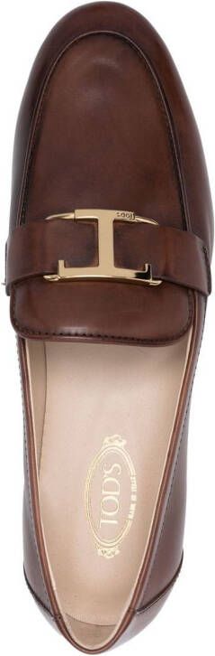 Tod's Leren loafers Bruin