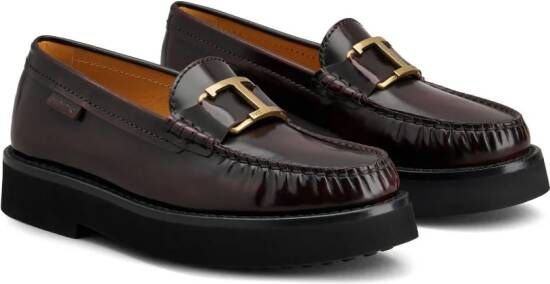 Tod's Leren loafers Bruin