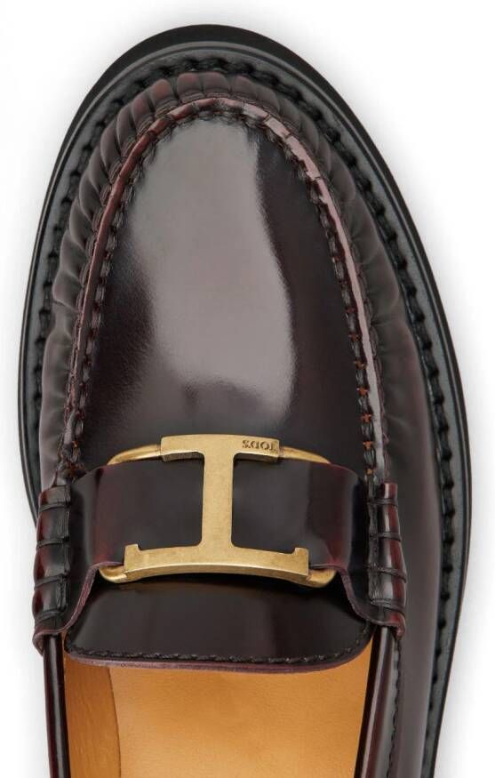 Tod's Leren loafers Bruin