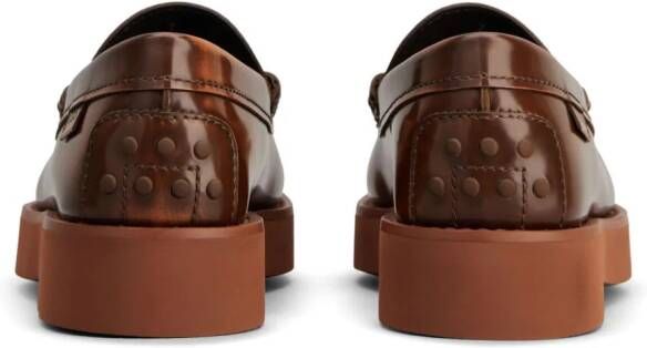 Tod's Leren loafers Bruin