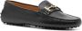 Tod's Leren loafers met logoplakkaat Zwart - Thumbnail 2