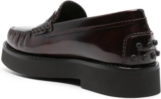 Tod's Leren loafers Rood