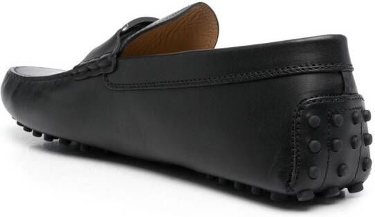 Tod's Leren loafers Zwart
