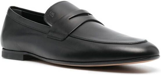 Tod's Leren loafers Zwart