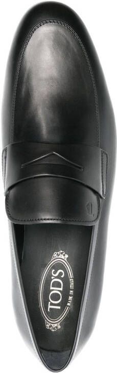Tod's Leren loafers Zwart